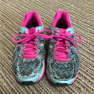 Asics Women's Athletic Shoes - Pink and Blue
